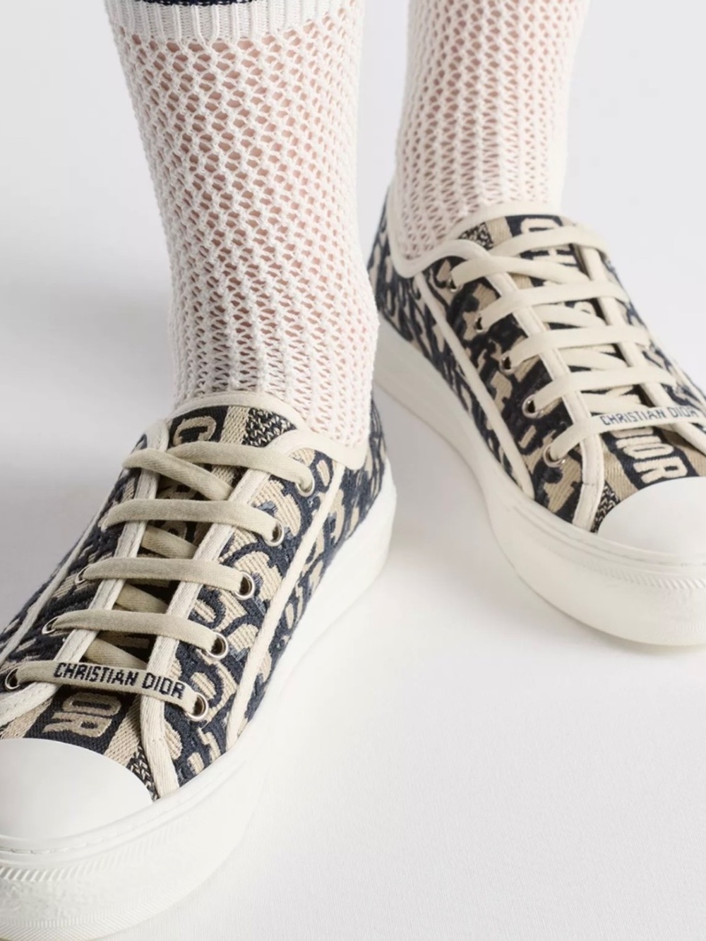 Christian Dior Walk'n'Dior Sneakers Women's Size: 7 | IT 37